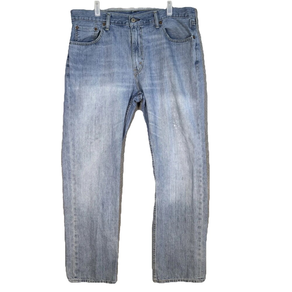 Levi's 559 Men's Jeans 36x34 Blue Denim Relaxed Fit Medium Wash Straight Leg
